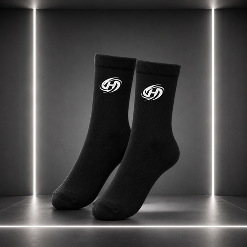 HURRICANE ICON Socks Black