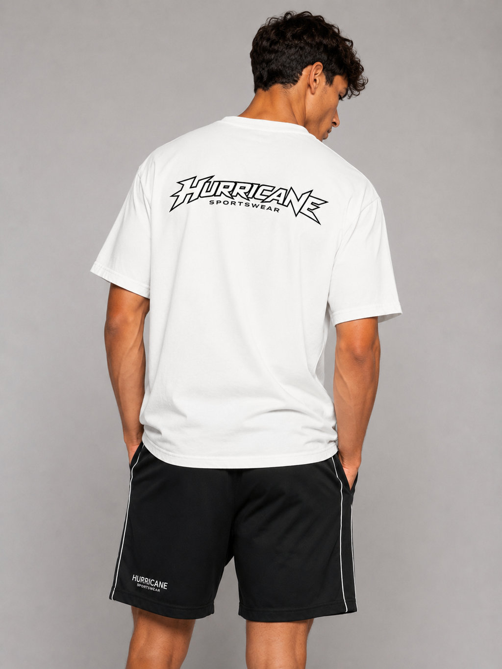 HURRICANE Oversized TEE White